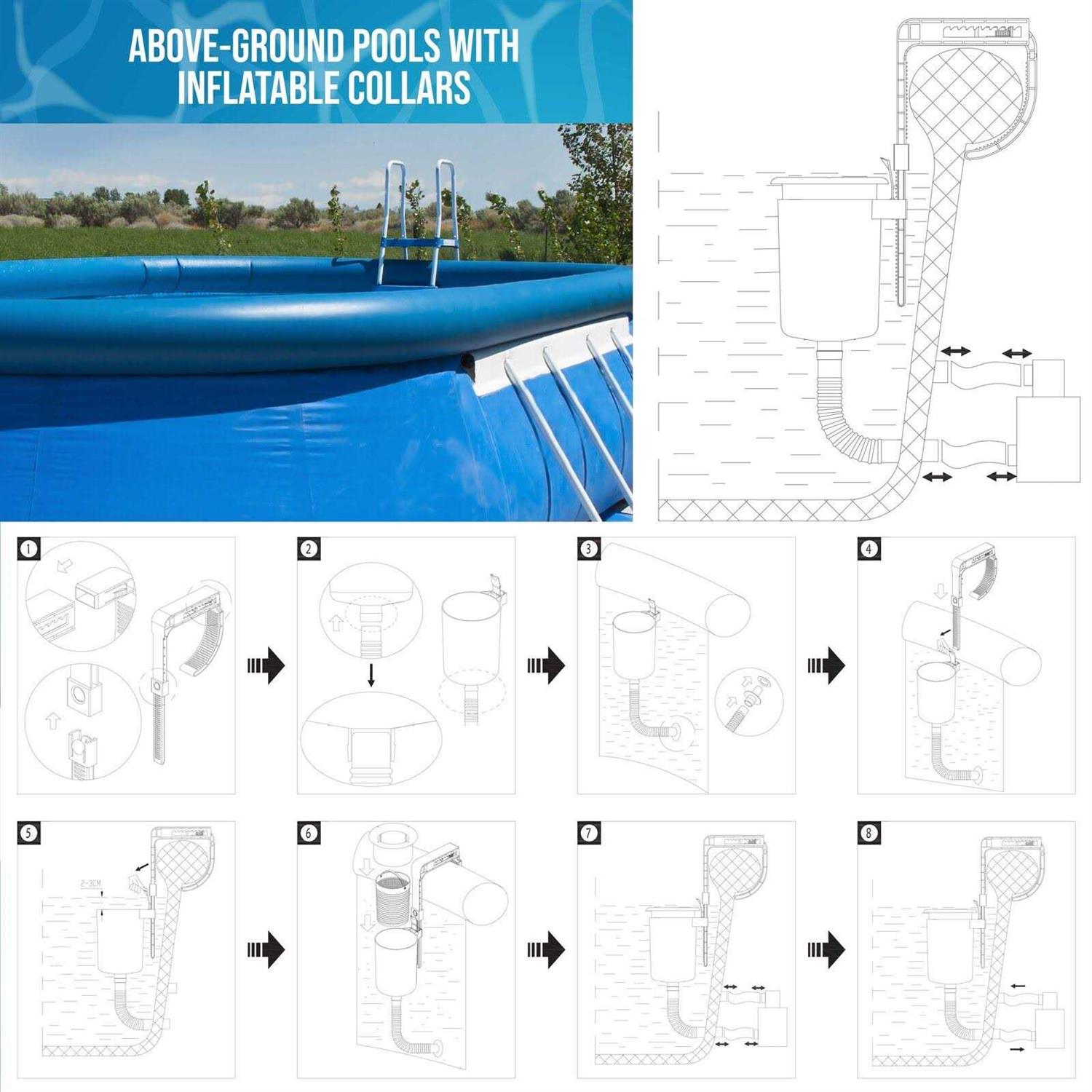 U.s. Pool Supply Premium Above Ground Pool Surface Skimmer - Image 4