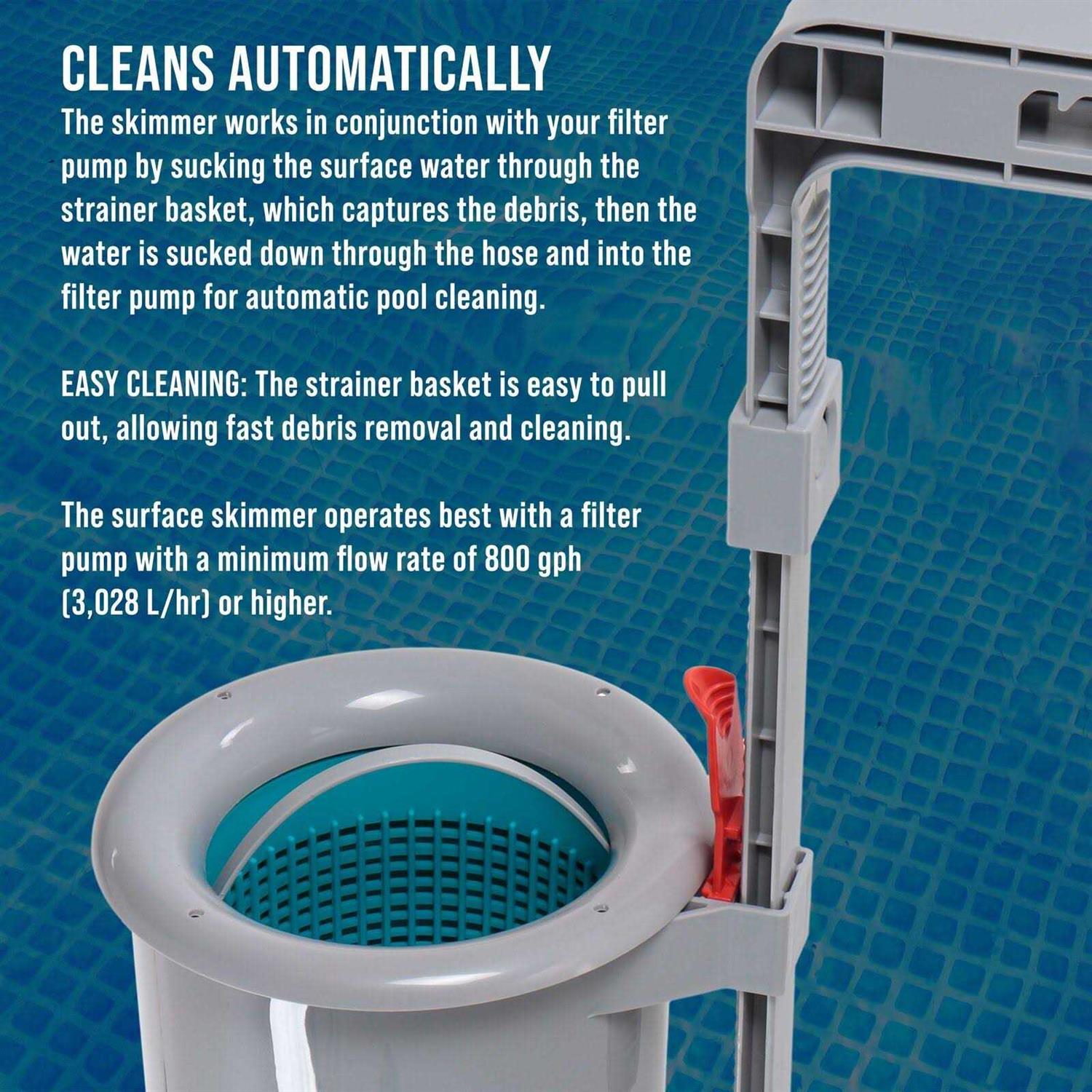 U.s. Pool Supply Premium Above Ground Pool Surface Skimmer - Image 5