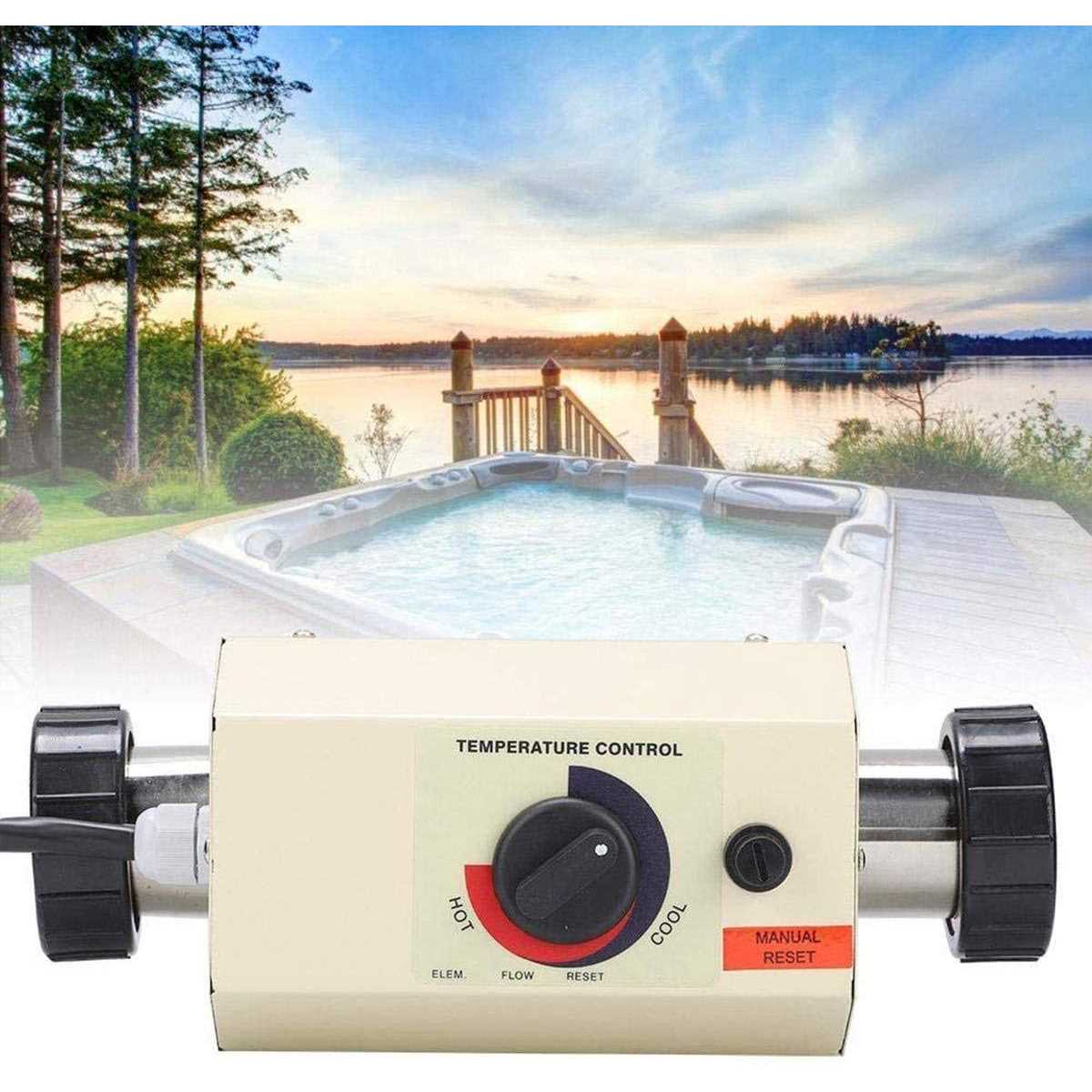 WMM 3KW 220V 240V Electric Water Heater Thermostat SPA Bath Heater Pump,Premium Quality Water Heater Thermostat Swimming Pool Thermostat Portable - Image 2