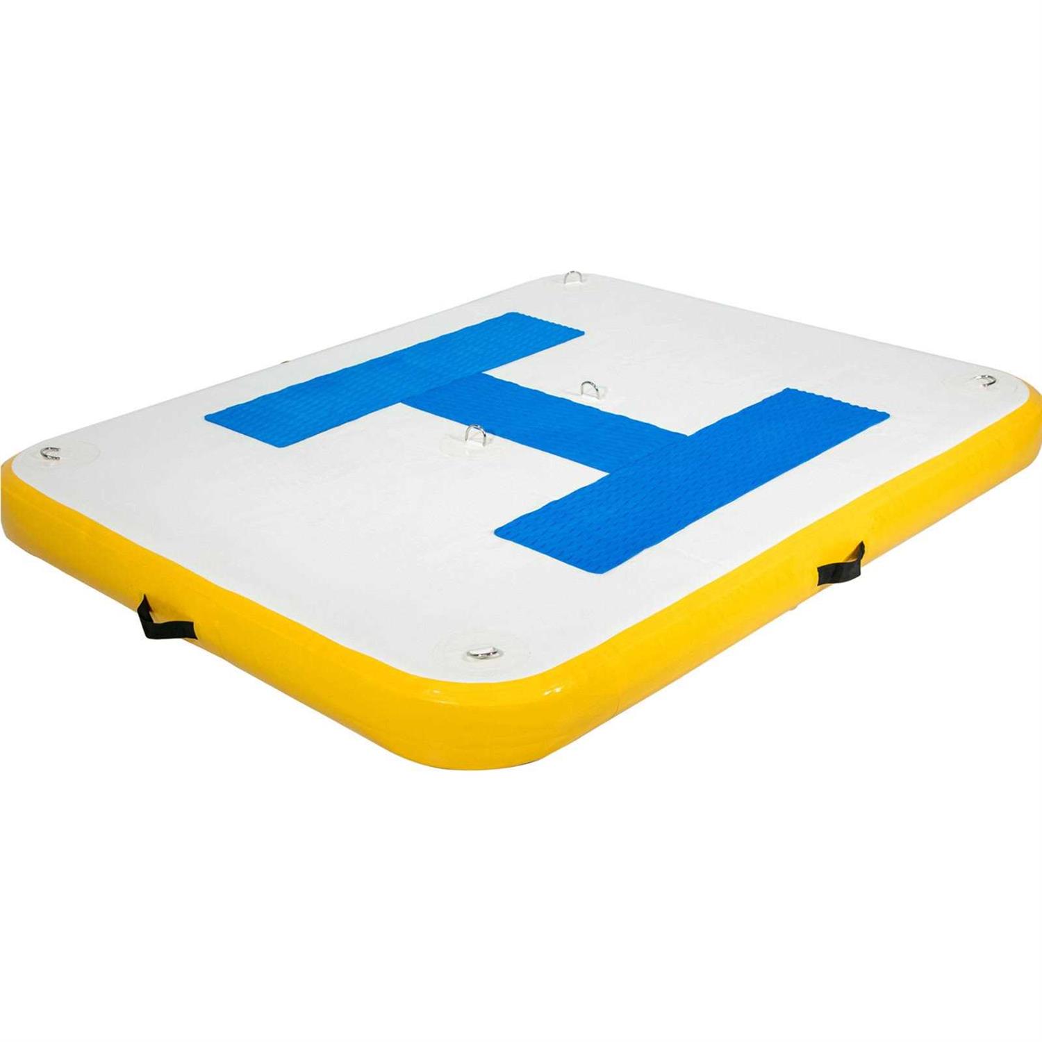 VEVOR Iatable Dock Platform Iatable Floating Dock with Electric Air Pump