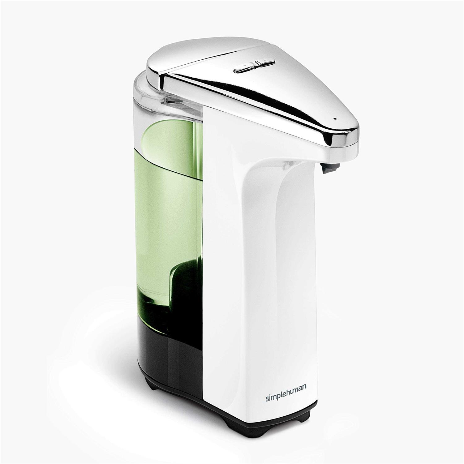 simplehuman 8 Oz. Touch-Free Sensor Liquid Soap Dispenser