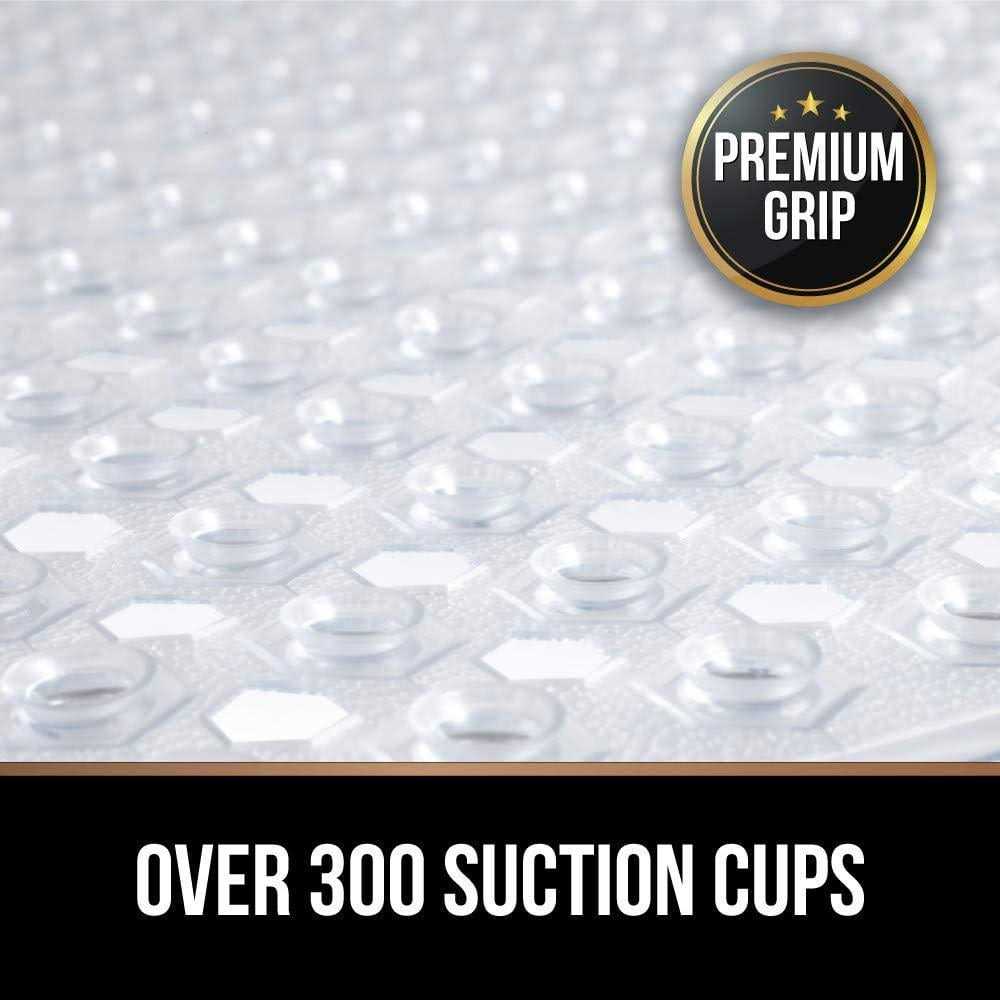 The Original Gorilla Grip Patented Shower and Bathtub Mat, 35×16, Long Bath Tub Floor Mats with Suction Cups and Drainage Holes, Machine Washable and - Image 5