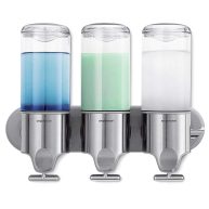 simplehuman Triple Wall Mount Soap Pump