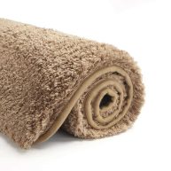 Suchtale Bathroom Rug Non Slip Bath Mat for Bathroom Water Absorbent Soft Microfiber Shaggy Bathroom Mat Machine Washable