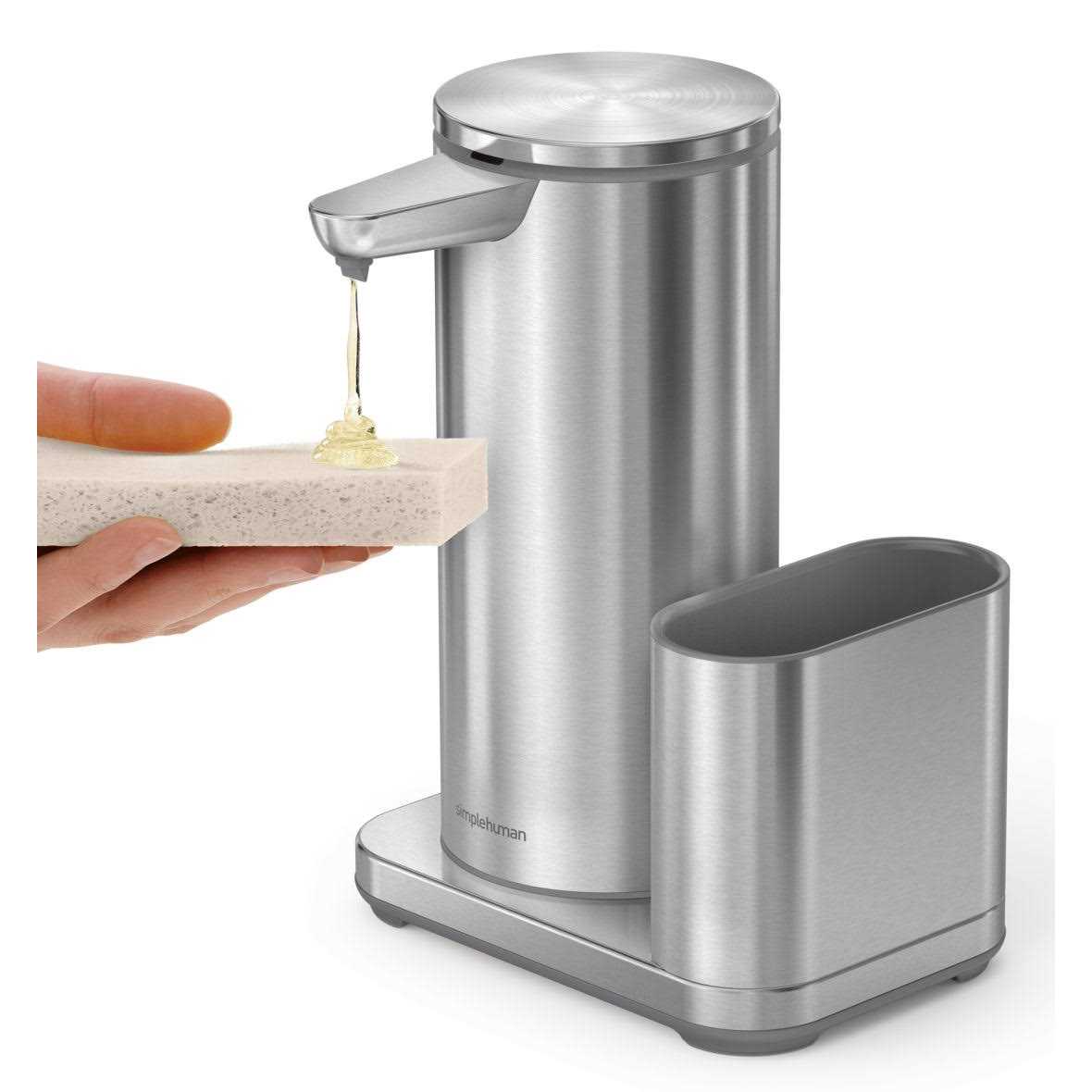 simplehuman Rechargeable Liquid Soap Sensor Pump & Caddy - Image 2