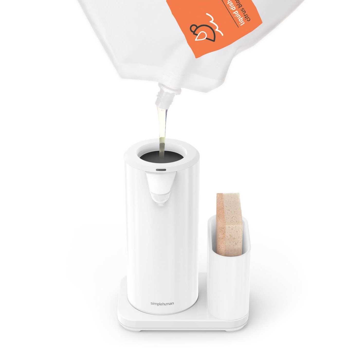 simplehuman Rechargeable Liquid Soap Sensor Pump & Caddy - Image 4