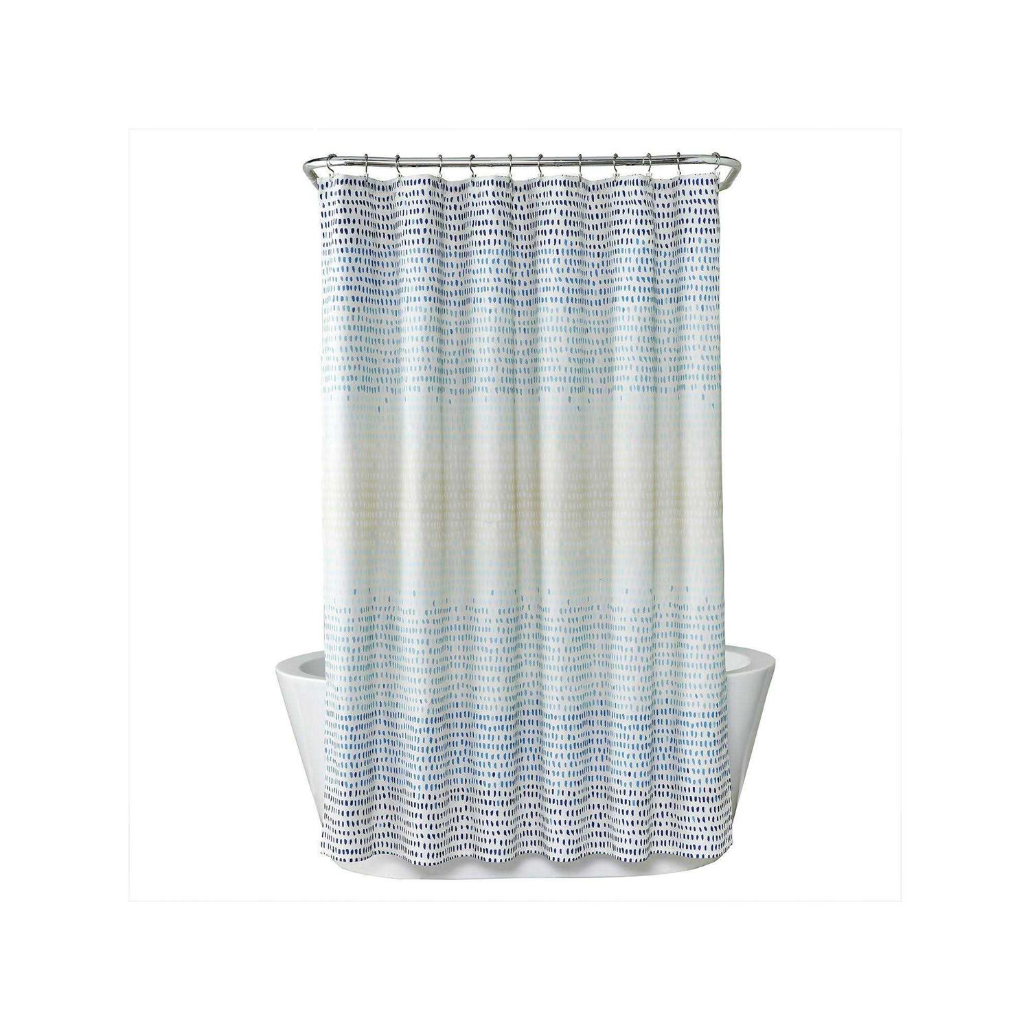 The Big One Dashes Shower Curtain - Image 2