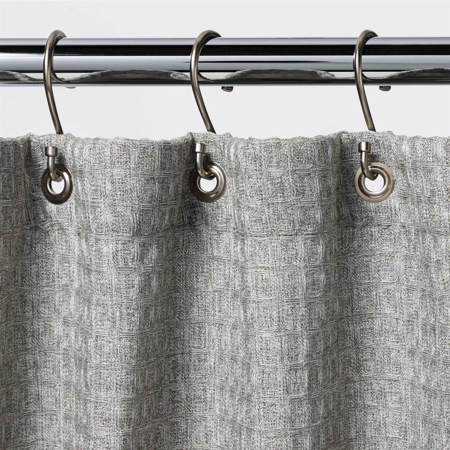Threshold Waffle Weave Shower Curtain - Image 4