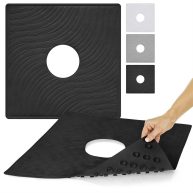Vive Shower Mat Square Non Slip Bath Mat