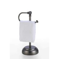 SunnyPoint Heavy Weight Classic Decorative Metal Fingertip Towel Holder Stand for Bathroom Kitchen Vanity and Countertops