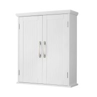 Teamson Home Newport Contemporary Removable Wooden Wall Cabinet