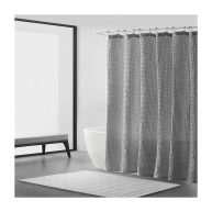 Vera Wang Marled Waffle Shower Curtain