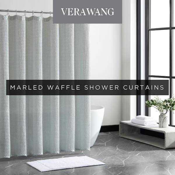 Vera Wang Marled Waffle Shower Curtain - Image 5