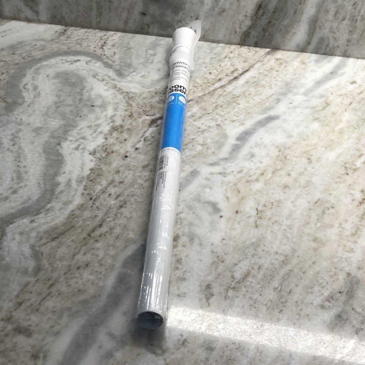 Room Essentials Tension Rod Stall White - Image 4