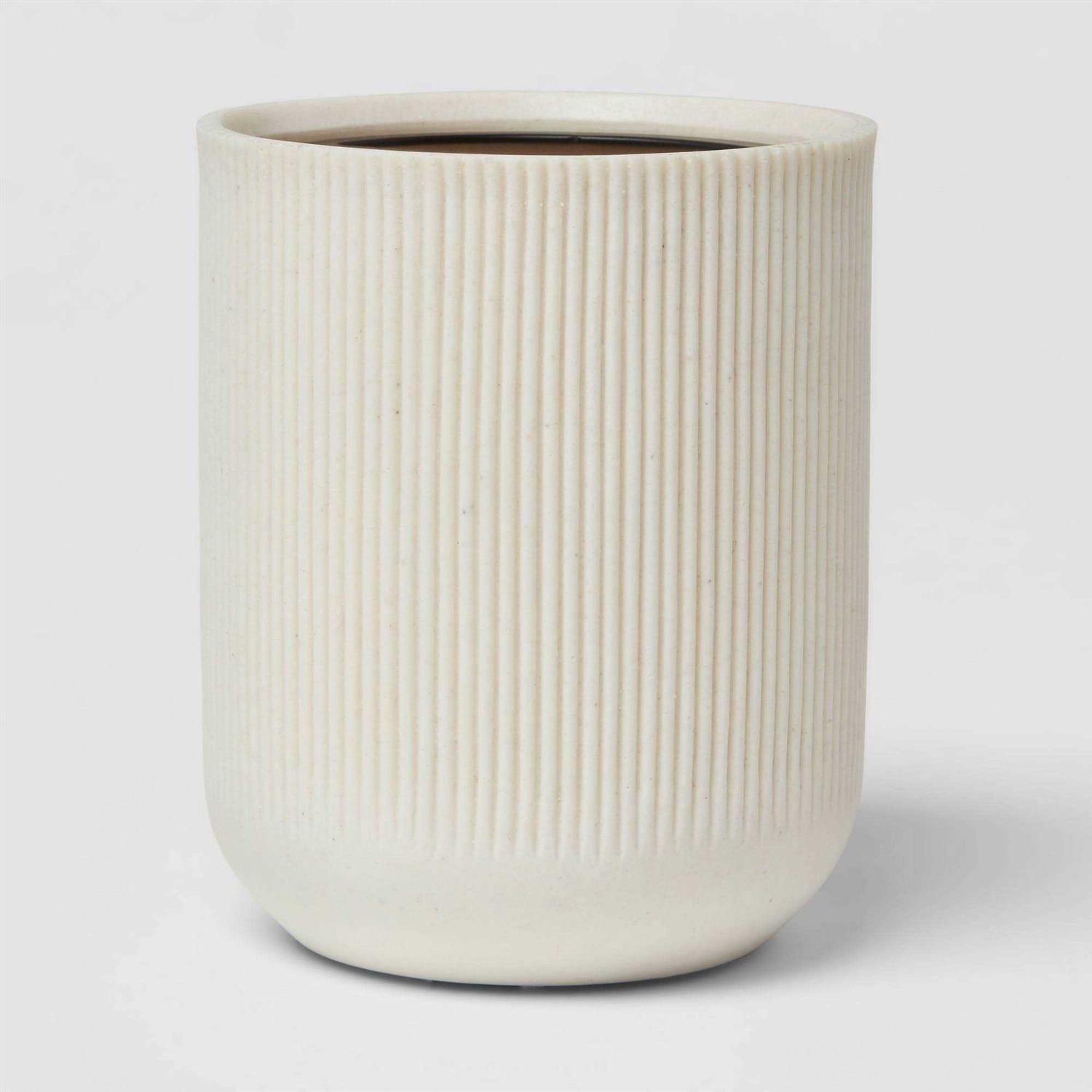Threshold Modern Resin Toothbrush Holder Sand