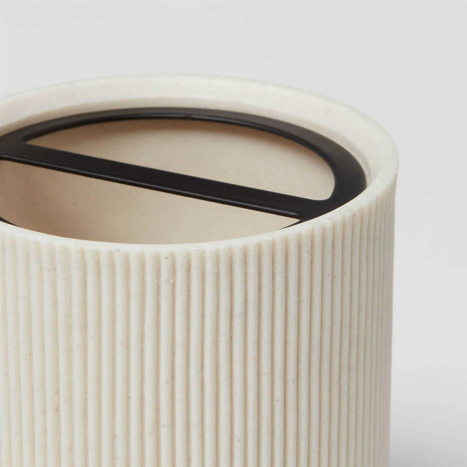 Threshold Modern Resin Toothbrush Holder Sand - Image 4