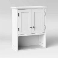 Threshold Wood Wall Cabinet White