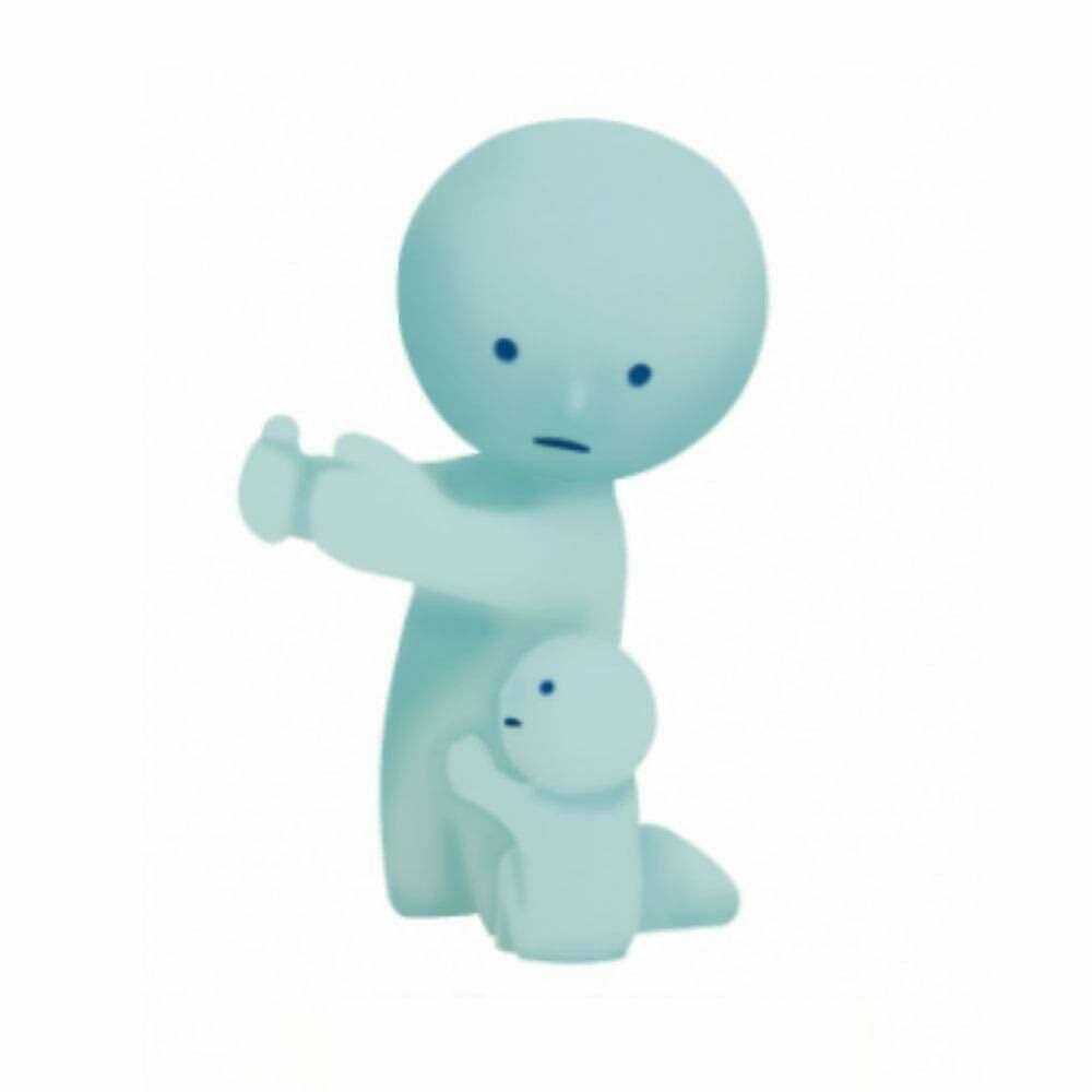 Smiski Glow in The Dark Mini Figure Toothbrush Stand