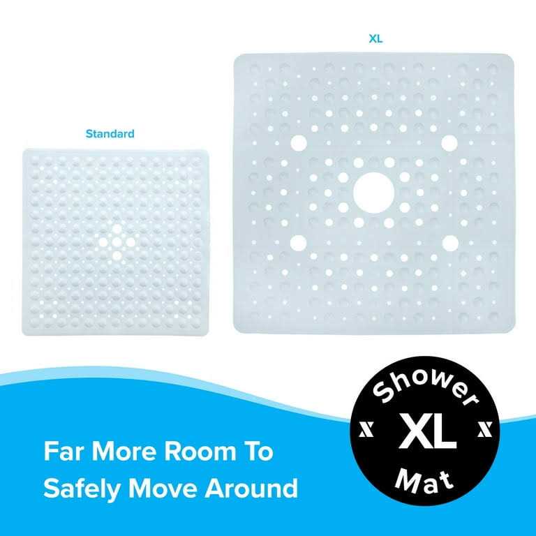 Slipx Solutions 27 x 27 Extra Large Square Shower Mat - Image 4
