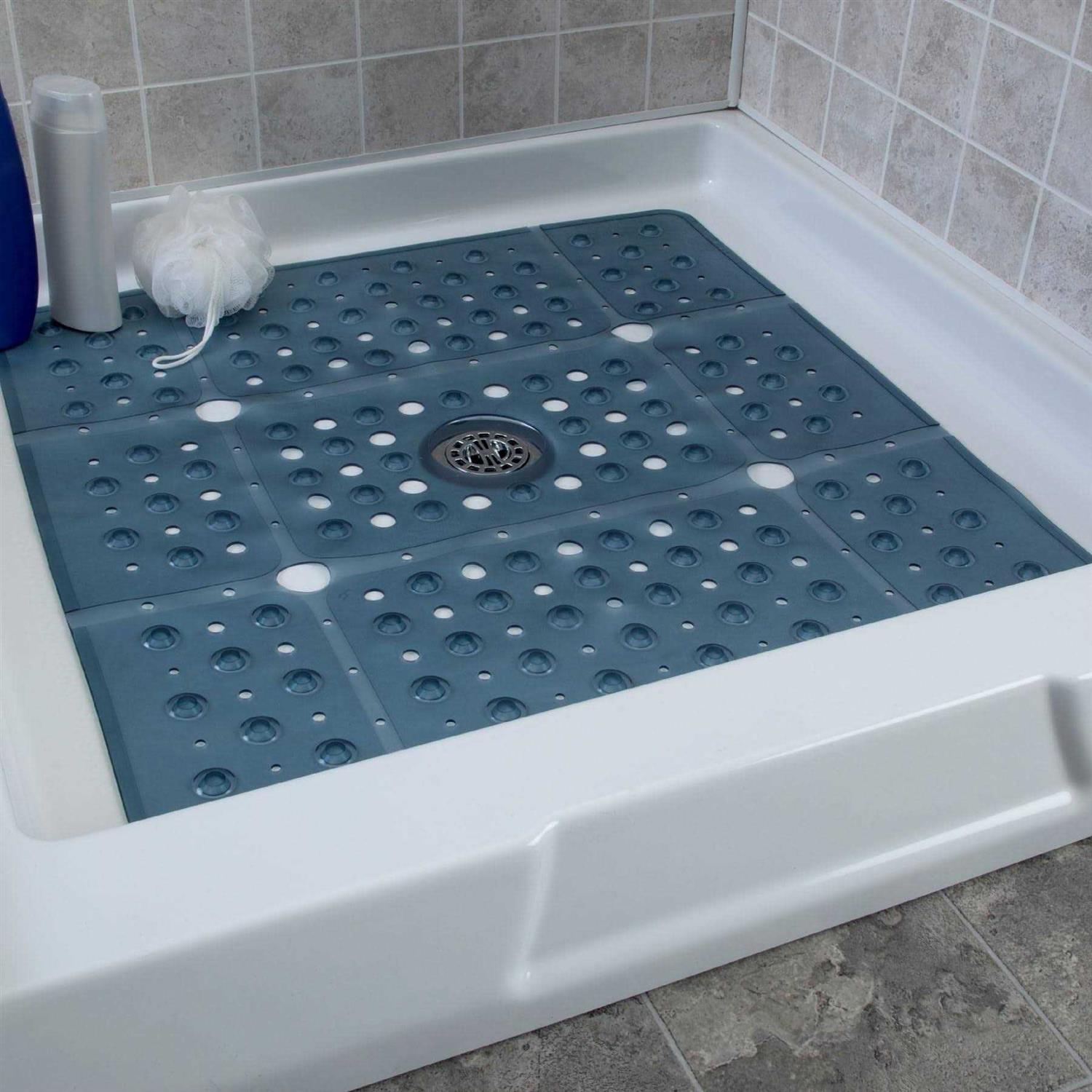 Slipx Solutions 27 x 27 Extra Large Square Shower Mat - Image 2