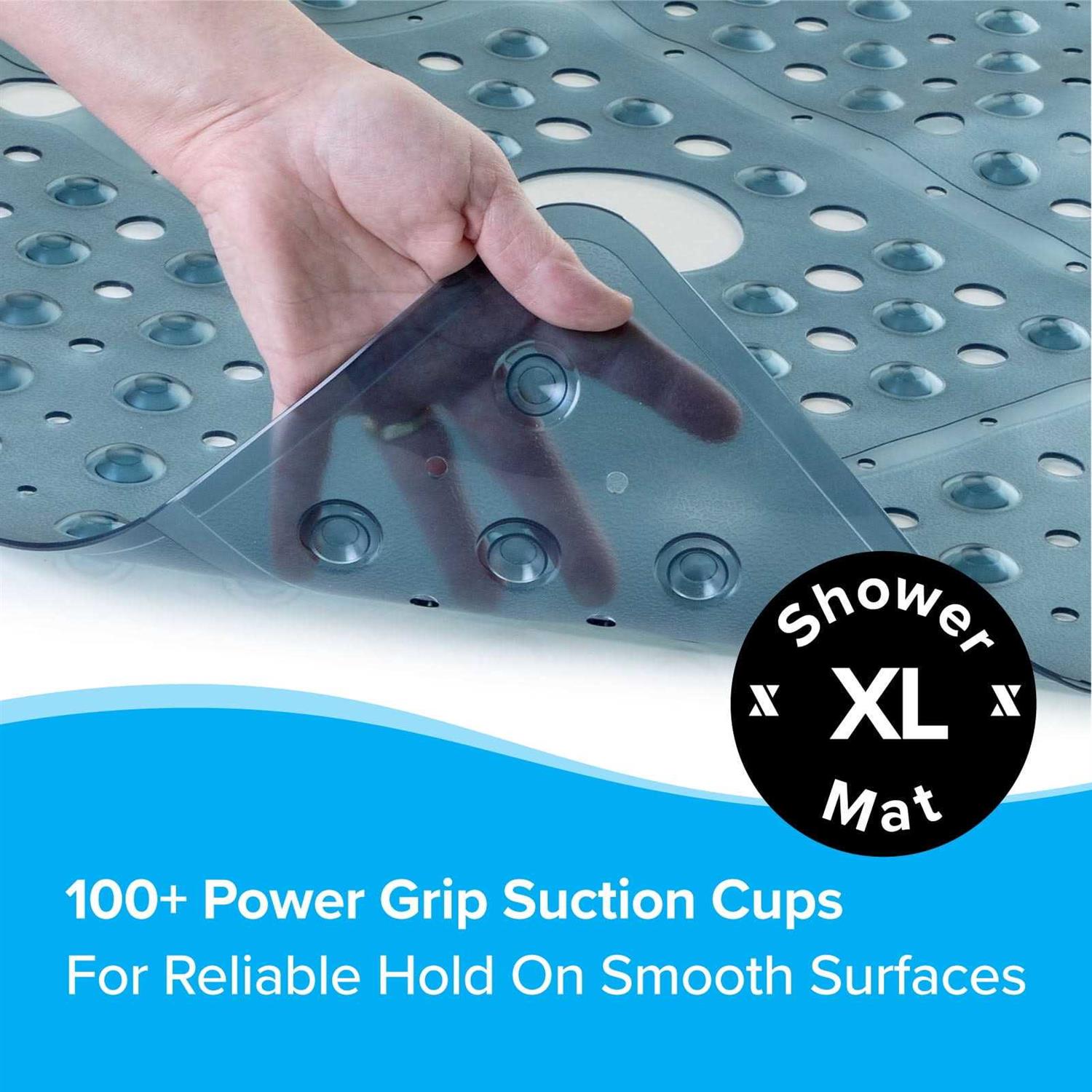 Slipx Solutions 27 x 27 Extra Large Square Shower Mat - Image 4