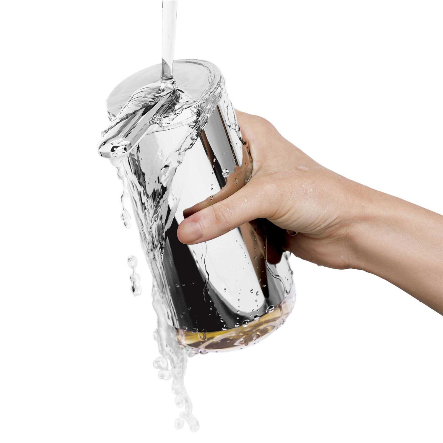 simplehuman Foam Sensor Pump in Polished Steel with Refillable Cartridge - Image 2