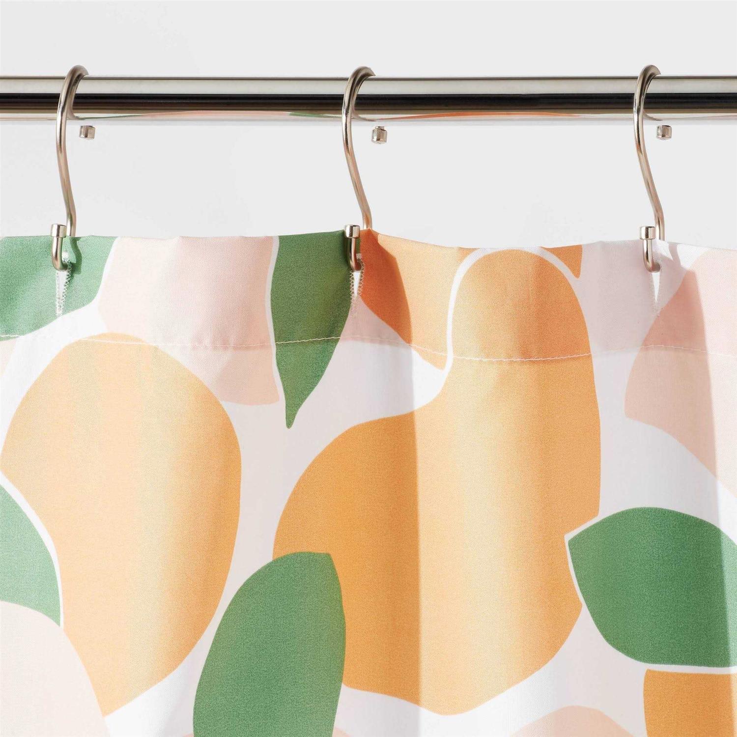 Room Essentials Fruit Microfiber Shower Curtain - Image 3
