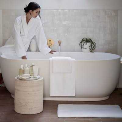 The White Company Ile de Re Bath mat - Image 3