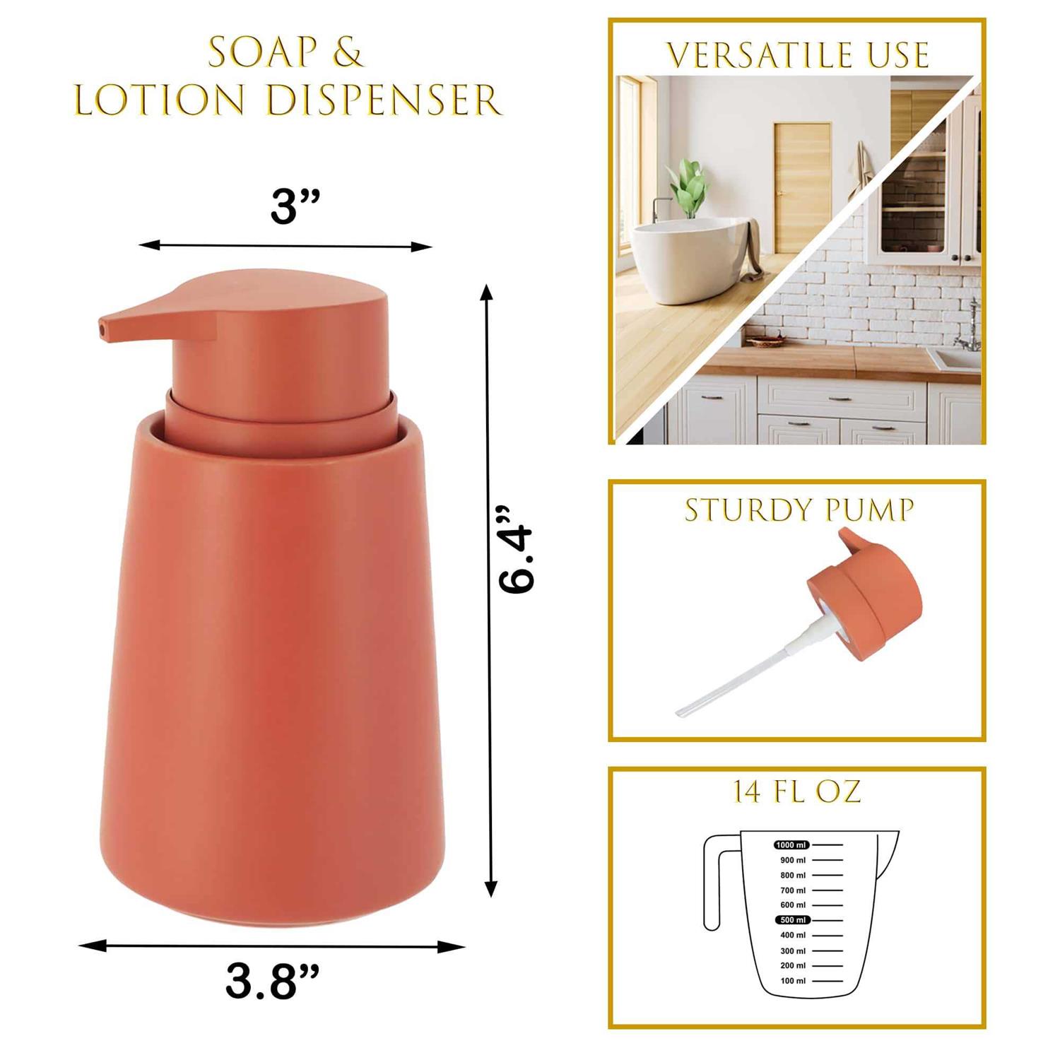 Stoneware Dispenser 14 fl oz - Image 5