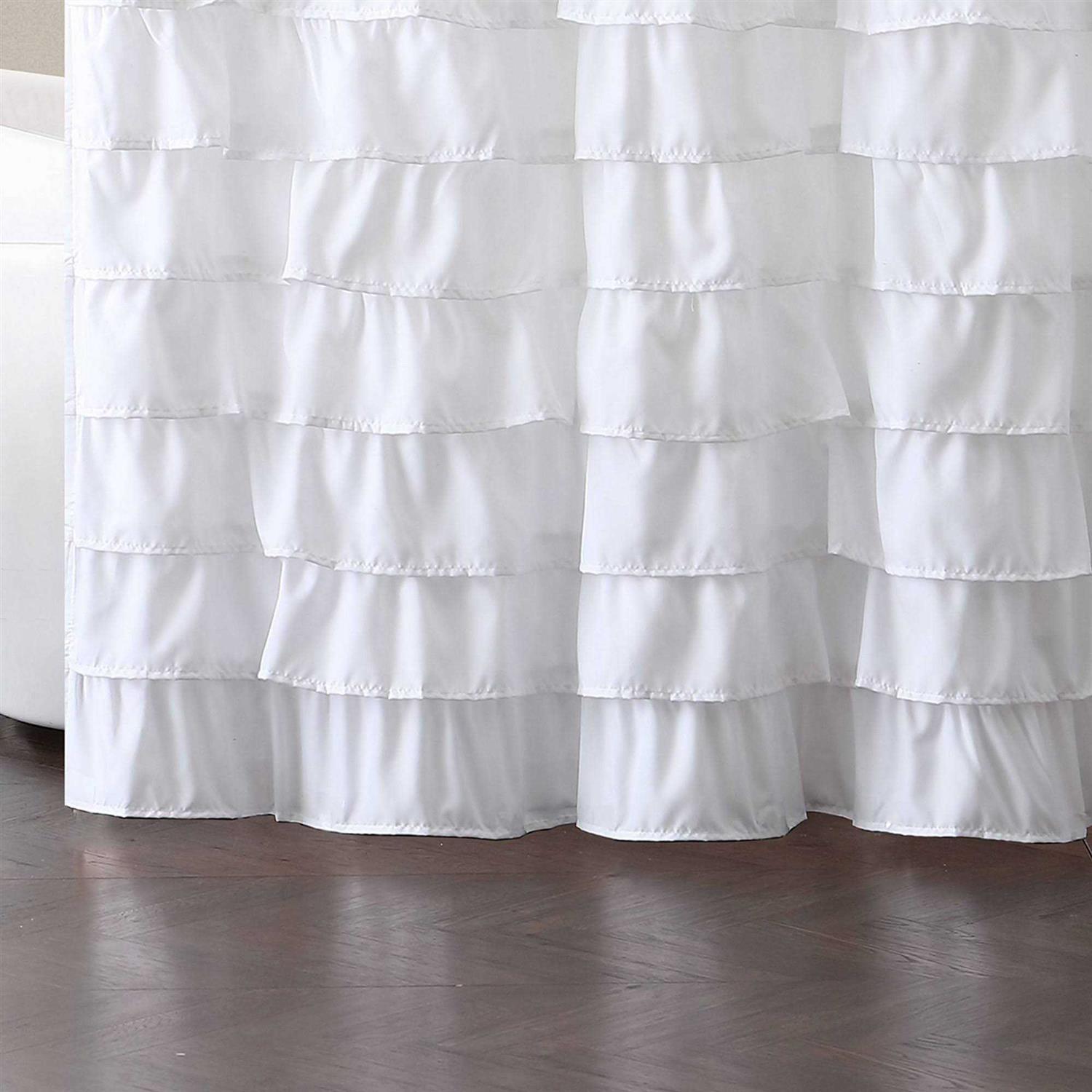 Vcny Home Melanie Ruffle Shower Curtain - Image 2