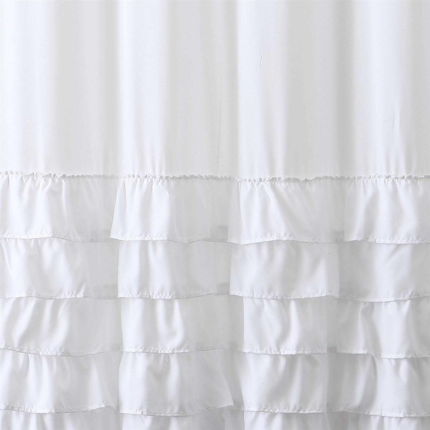 Vcny Home Melanie Ruffle Shower Curtain - Image 5