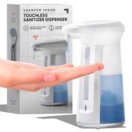 Sharper Image Touchless Soap Dispenser, Motion Activated Pump for Soap and Hand Sanitizer