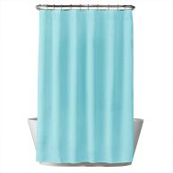 The Big One Solid Woven Shower Curtain