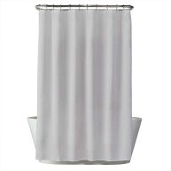 The Big One Solid Woven Shower Curtain