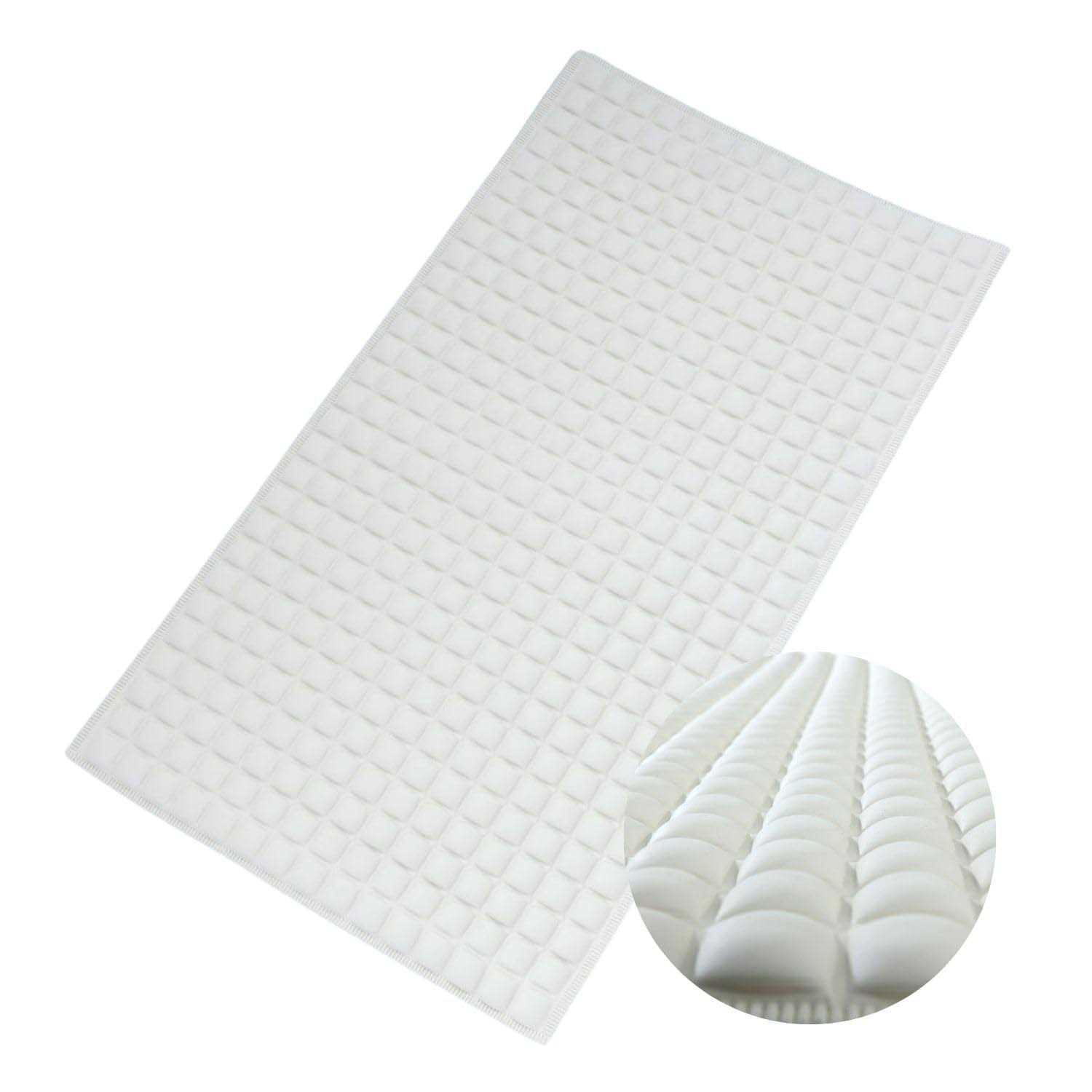 SlipX Solutions Pillow Top Plus Safety Bath Mat Provides The Very Finest in Cushioned Comfort and Slip-Resistance