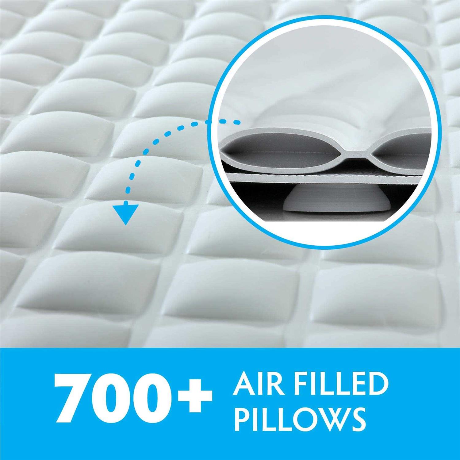 SlipX Solutions Pillow Top Plus Safety Bath Mat Provides The Very Finest in Cushioned Comfort and Slip-Resistance - Image 4