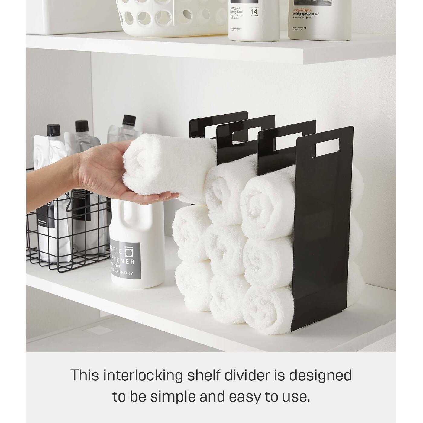 Yamazaki Home Towel Storage Organizer - Image 3