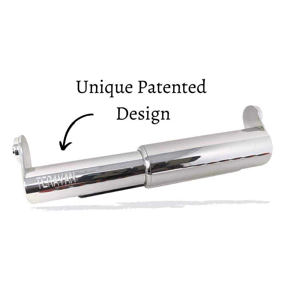 Teravan Standard Extender for Extra Large Toilet Paper, Allows Most Regular Fixtures to Fit Double Rolls and Triple Rolls - Image 5