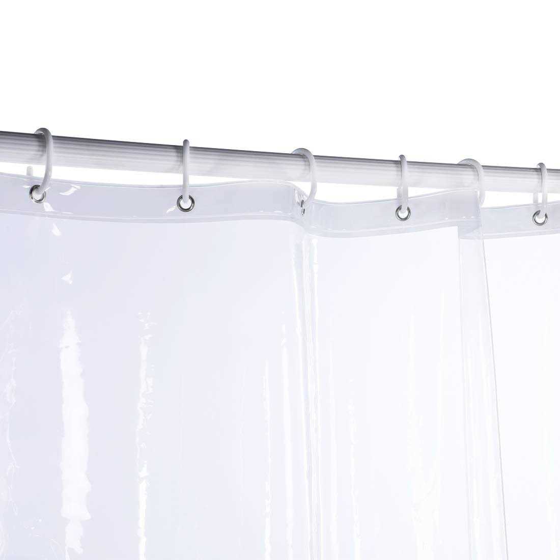WellColor Shower Curtain Liner Long Heavy Duty Shower Liner with 3 - Image 3