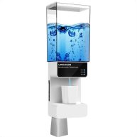 UMICKOO Automatic Mouthwash Dispenser Touchless 700mL,Wall Mounted Mouth Wash Dispenser for Bathroom with Magnetic Cups,Perfect for Kids