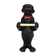Rivers Edge Standing Toilet Paper Holder Black Lab 807