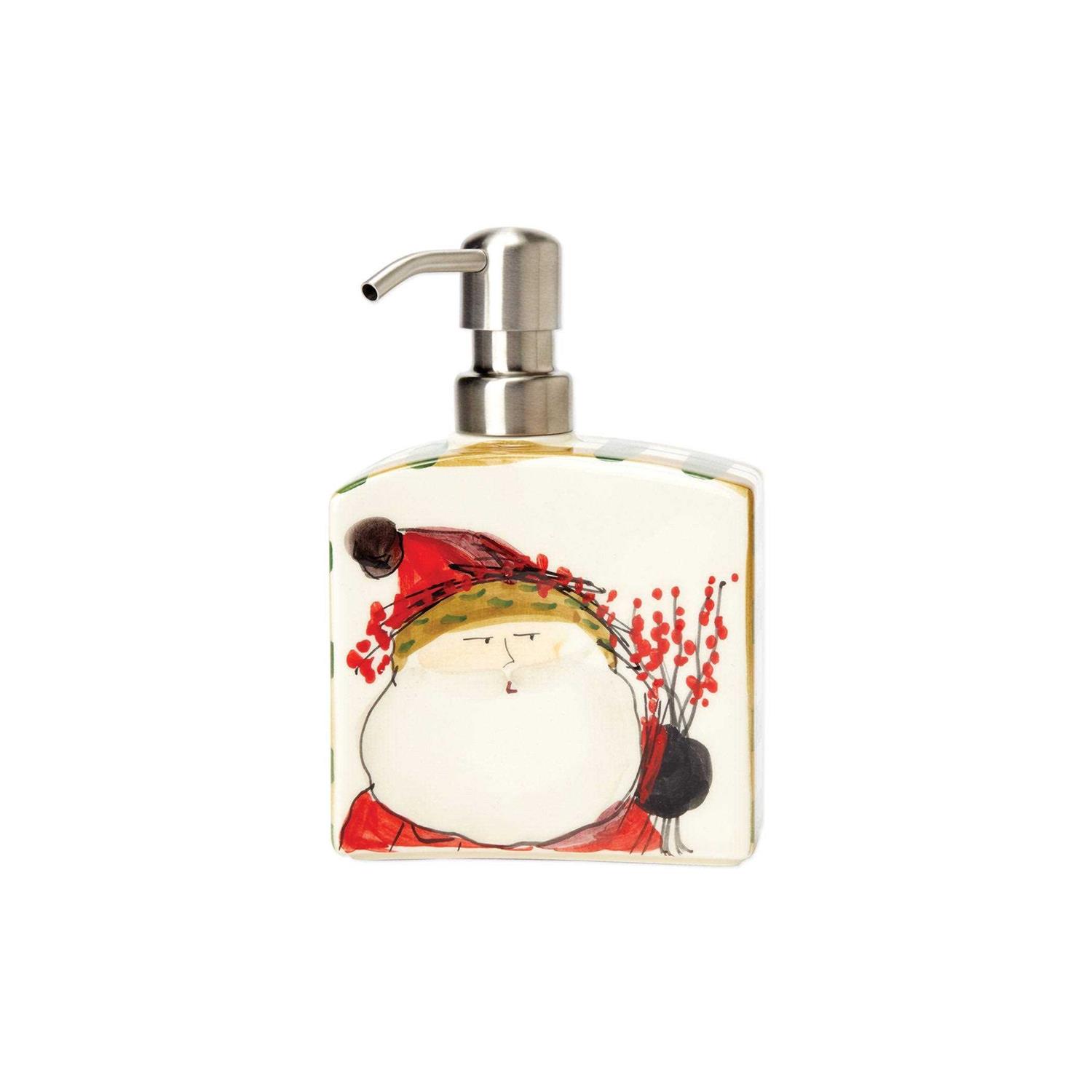 Vietri Old St Nick Soap Dispenser