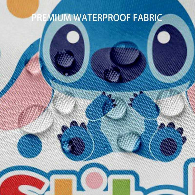 Upgrade Your Bathroom with a 4 Piece Stitch Shower Curtain Set Including Non-Slip Rug, Toilet Lid Cover, Bath Mat, and 12 Hooks - Image 3