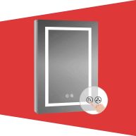 Vega LED Medicine Cabinet with Lights and Defogger