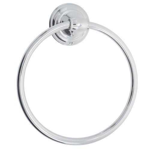 signature hardware Beasley Towel Ring Nickel - Image 3