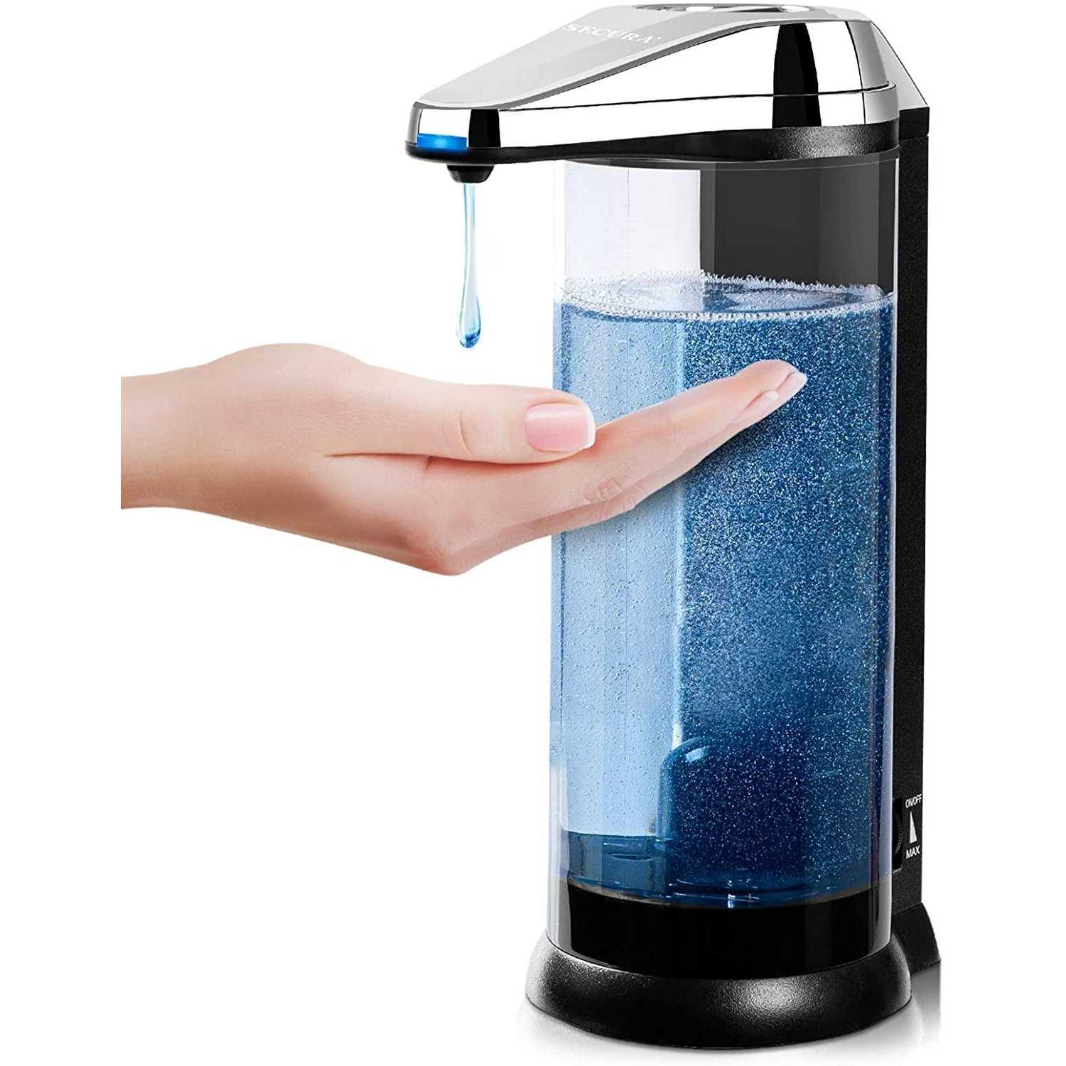 Secura Premium Touchless Battery Operated Electric Automatic Soap Dispenser
