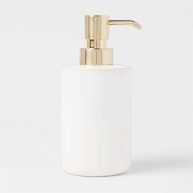 Threshold Ceramic Foaming White Soap Pump