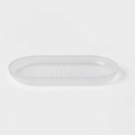 Room Essentials Plastic Soap Dish Clear