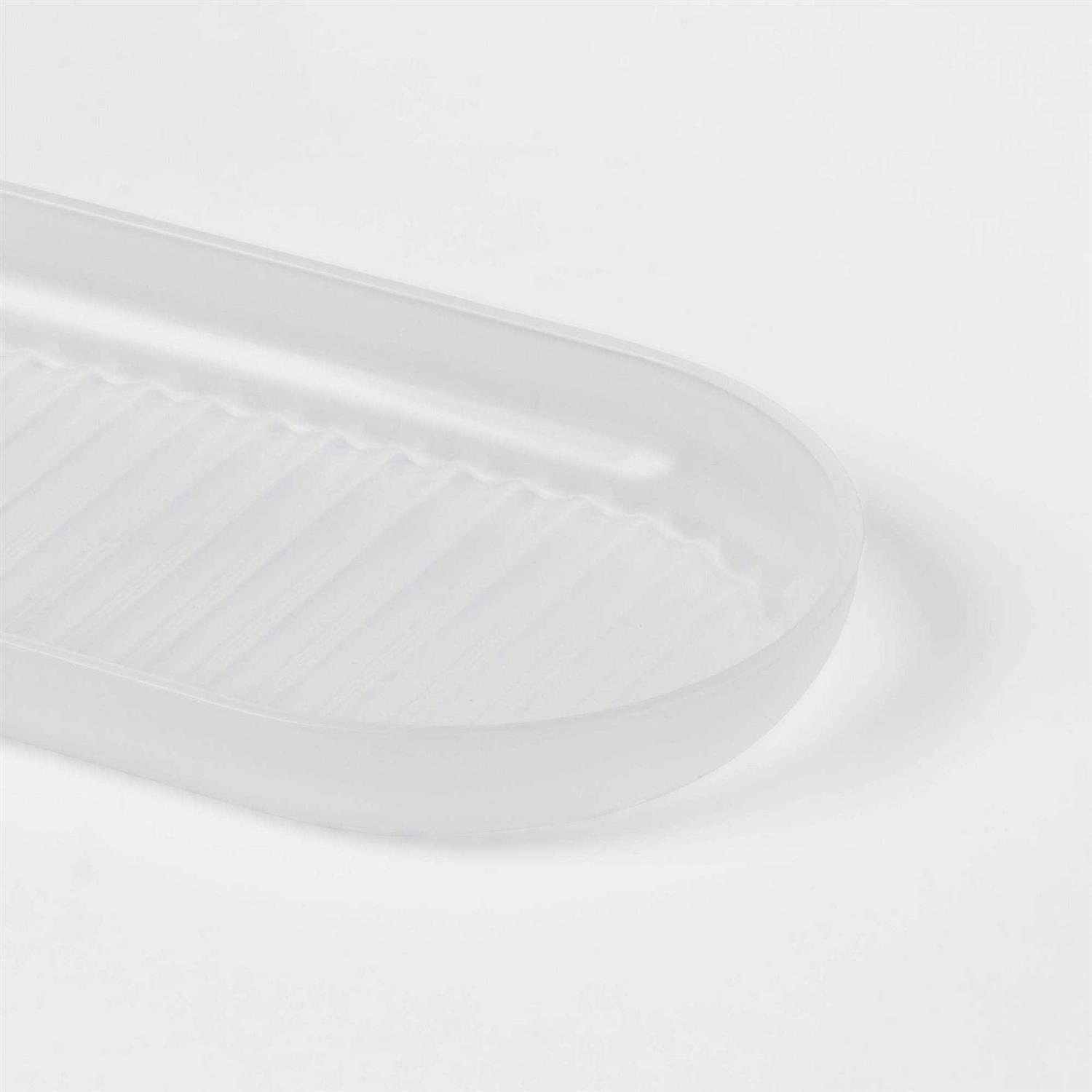 Room Essentials Plastic Soap Dish Clear - Image 4