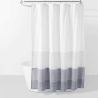 Threshold Nautical Shower Curtain Ombre Blue